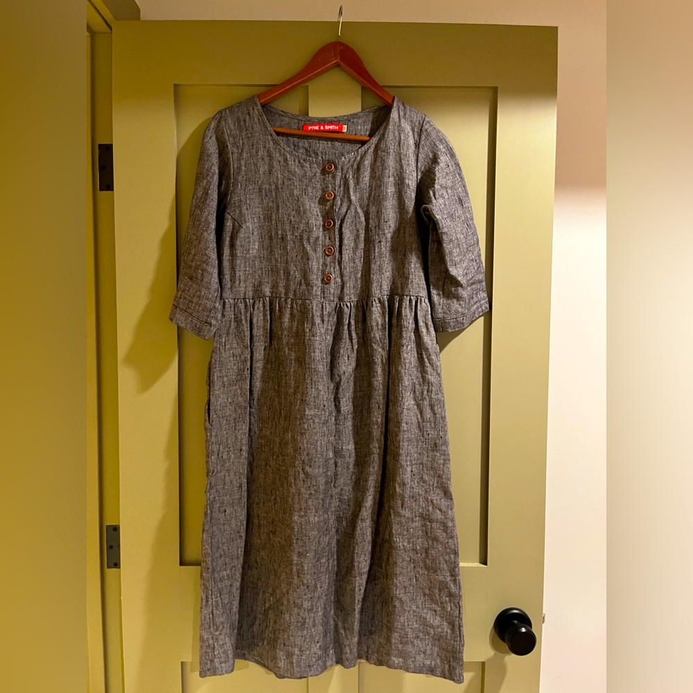 Pyne & Smith xs linen dress